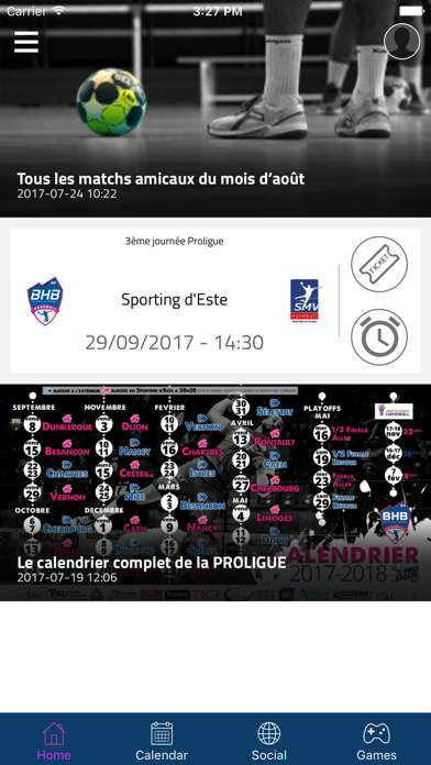 How to cancel & delete Billère Handball from iphone & ipad 1