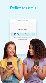 Mot du jour — Daily French app screenshot