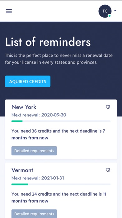 ATS Mobile - Credit Tracking iPhone screenshot 3 - Education app