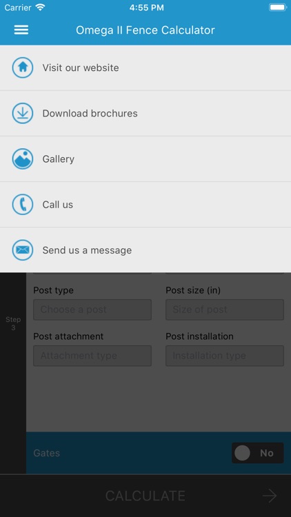 Omega II Fence Calculator screenshot-3