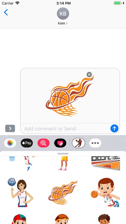 Basketball Stickers Pack screenshot-6