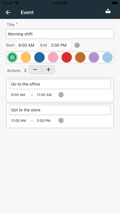 Screenshot #3 pour Calendrier planificateur Pro
