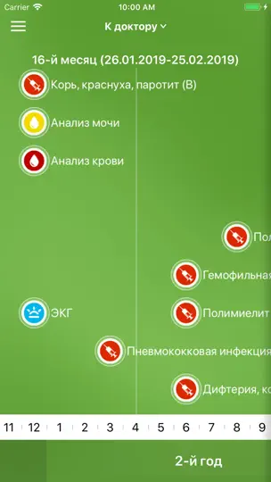 Скриншот Я родился Lite на iPhone 10