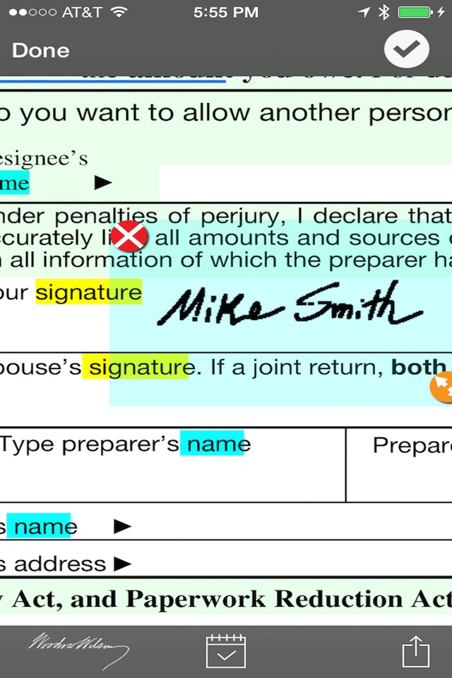 Sign-Here: Sign PDFs on your iOS device screenshot 3