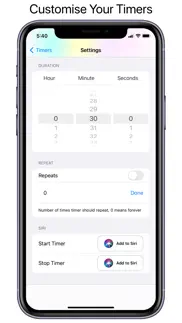 timer - create multiple timers iphone screenshot 3