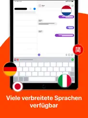 itranslate tastatur ipad bildschirmfoto 3