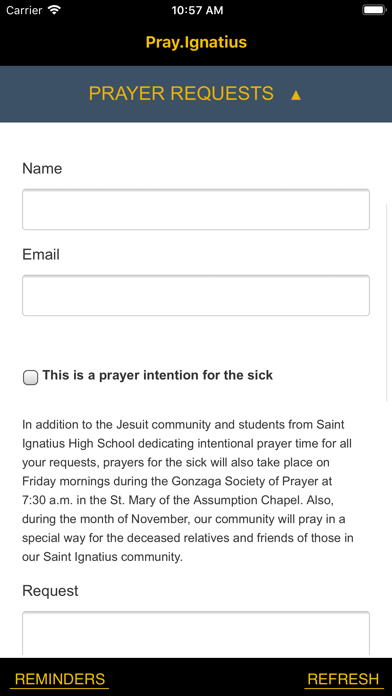 Pray.Ignatius Screenshot