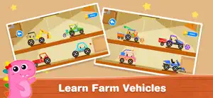 Dinosaur Farm Truck Drive Game screenshot #2 for iPhone