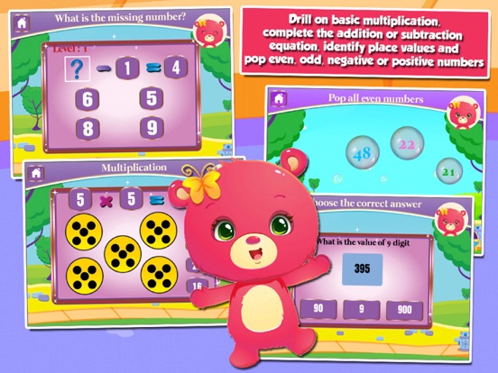 Screenshot #5 pour Bears Second Grade Games