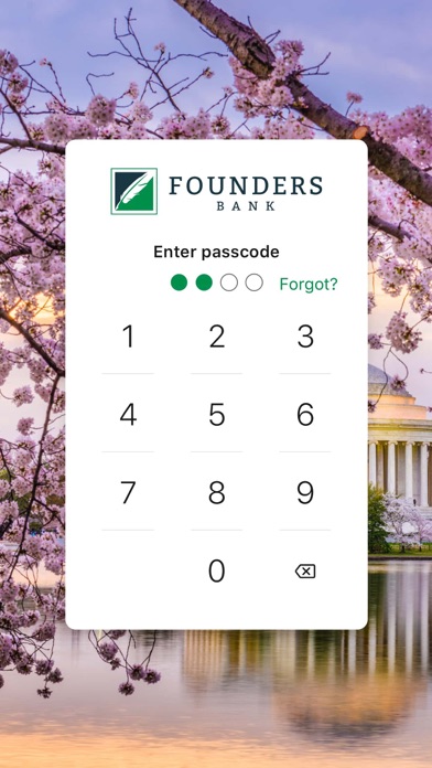 Founders Bank Personal Screenshot