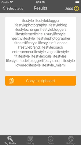 Game screenshot Лайки Инстаграм для Tagfinder hack