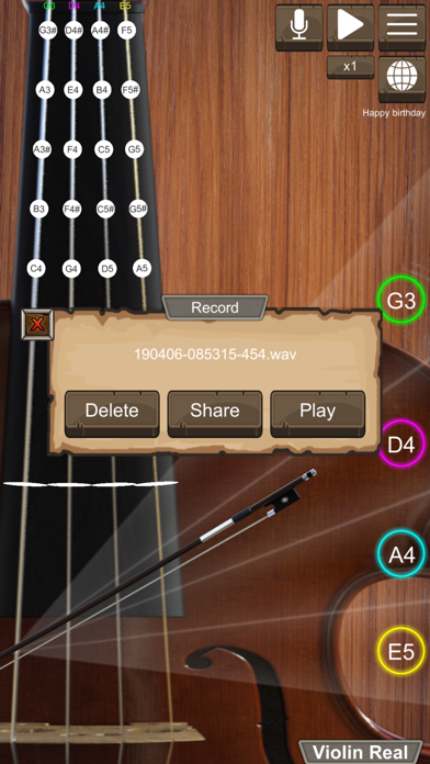 Violin Real Screenshot