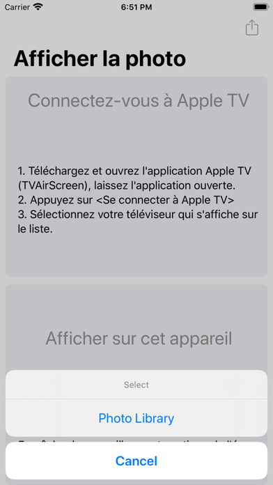 Screenshot #1 pour TVAirScreen