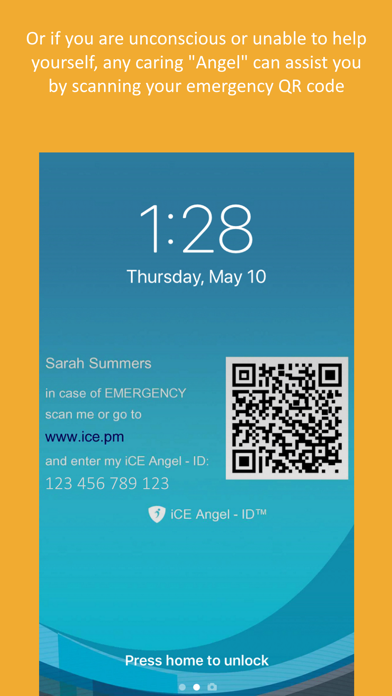 iCE Angel – ID™ Emergency SOS screenshot 2