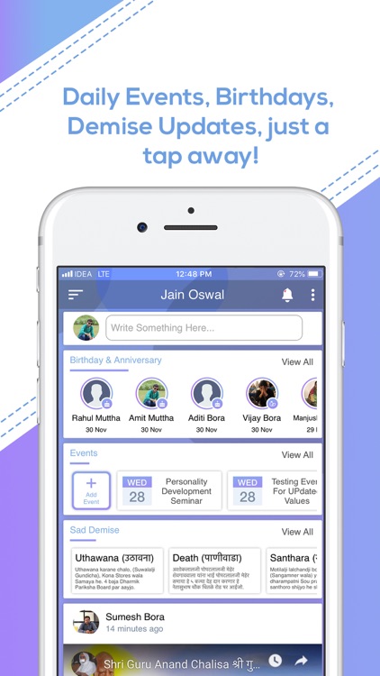 Jain Oswal Panchayat, A'nagar