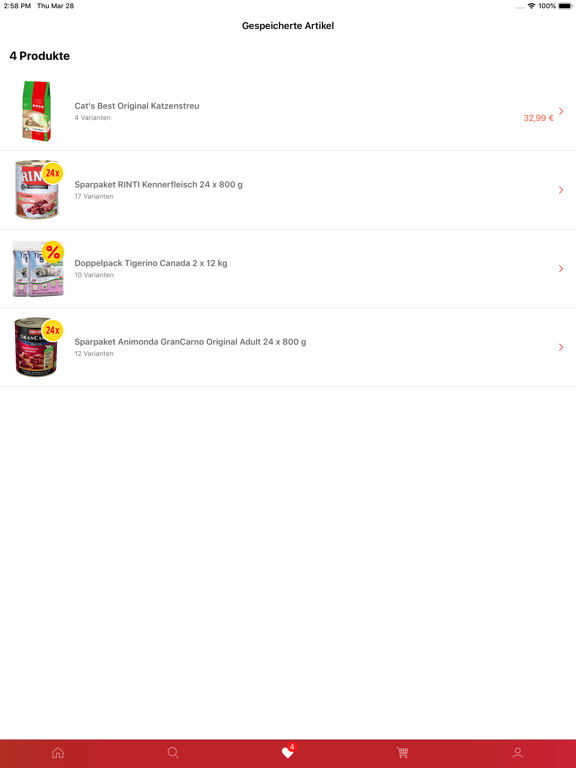 bitiba iPad screenshot 2