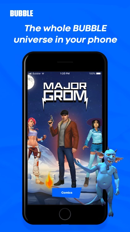 BUBBLE Comics. Russian heroes. screenshot-5