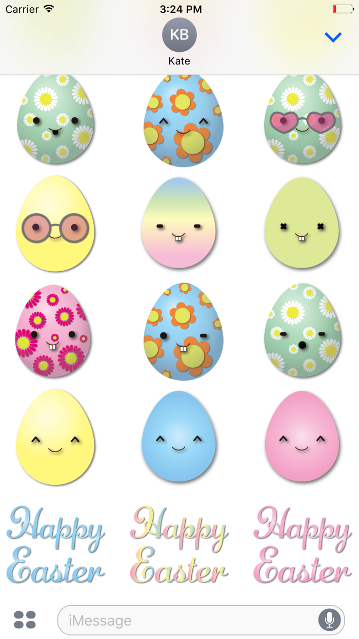 Easter Egg Stickers