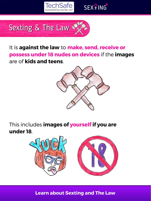 Screenshot #6 pour TechSafe - Sexting