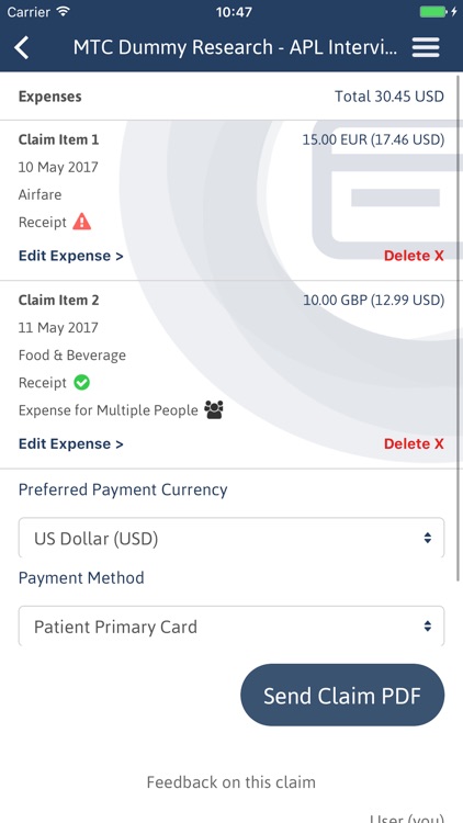 expensefirst screenshot-3