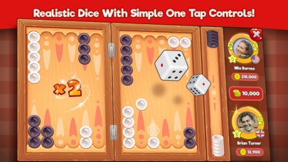 Screenshot #2 pour Backgammon Stars: Board Game