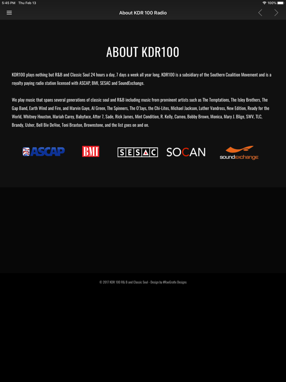 Screenshot #6 pour KDR 100 Classic R&B