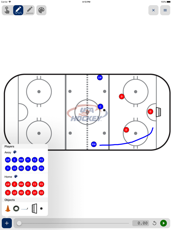 USA Hockey Mobile Coach iPad screenshot 4 - Sports app