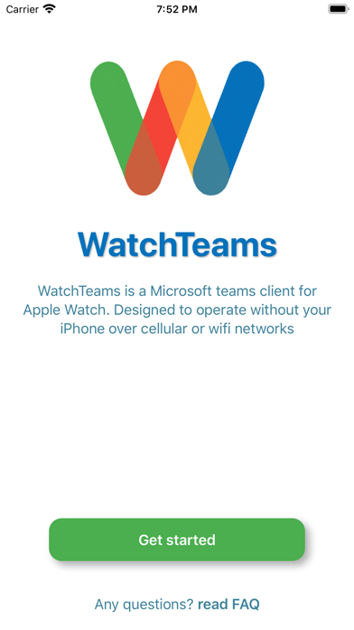 WatchTeams Screenshot 1 - AppWisp.com WatchTeams Screenshot 1 - AppWisp.com