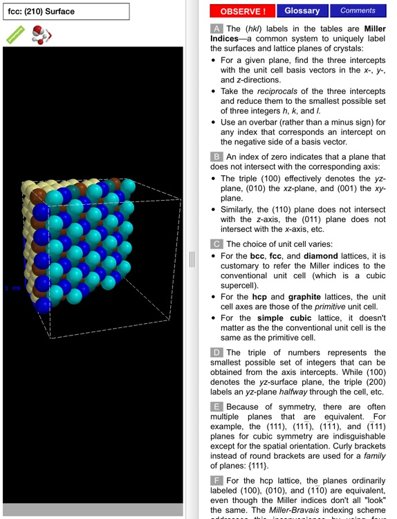 ODYSSEY Crystal Surfaces