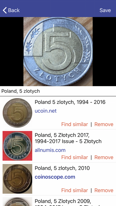 Coinoscope: visual coin searchのおすすめ画像2