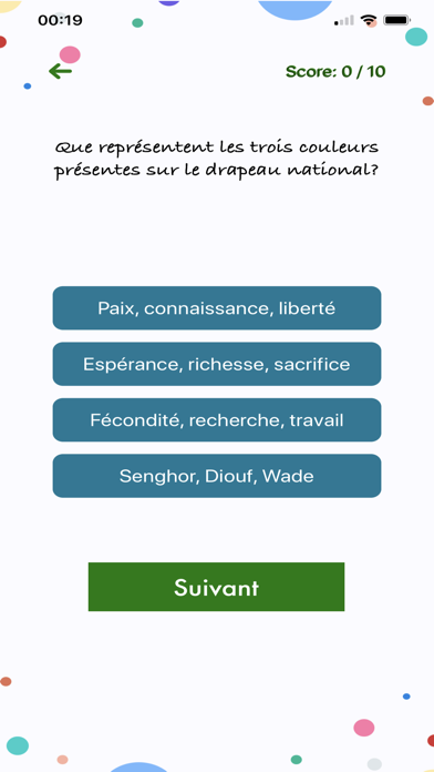 Screenshot #2 pour SenQuiz