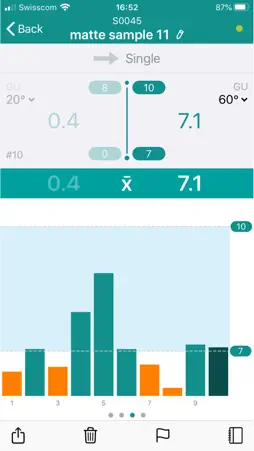 Glossmeter screenshot 7