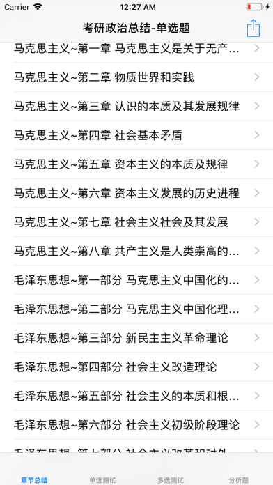Screenshot #1 pour 考研复习大全-政治