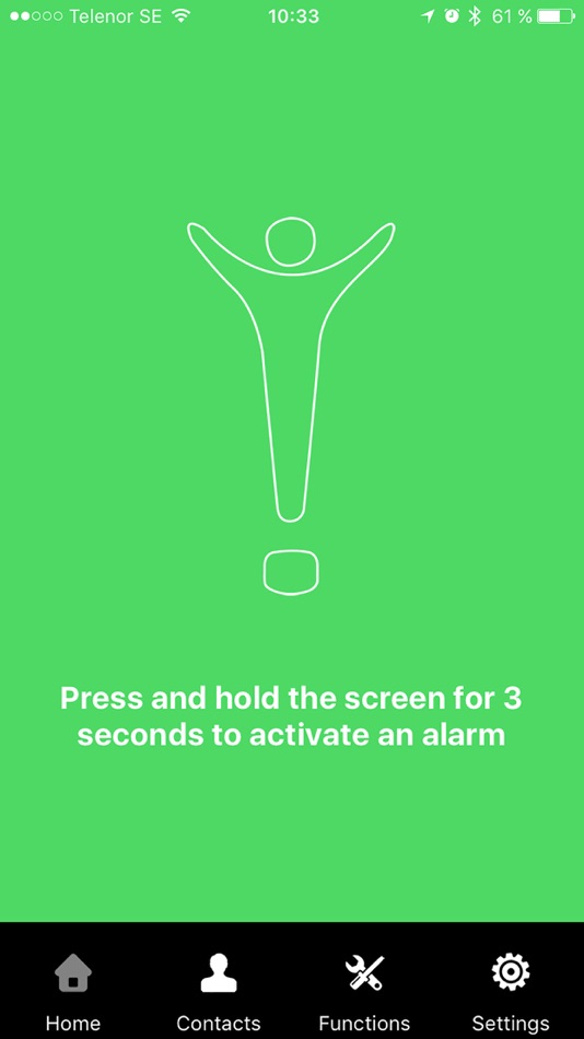 #1. Alerty Personal alarm (iOS) 由: Amigo Systems AB