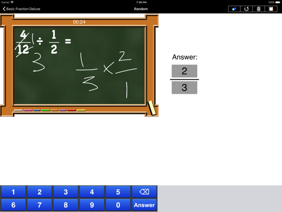 Screenshot #5 pour Basic Fraction Deluxe