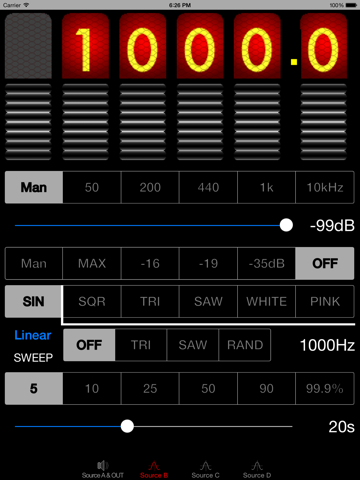 Screenshot #5 pour Diapason Audio Generator