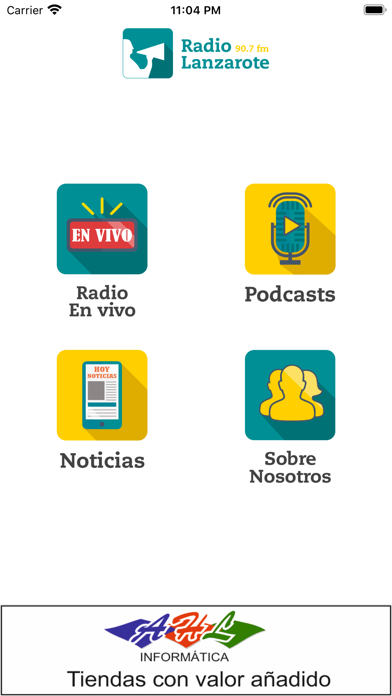 Radio Lanzarote Screenshot