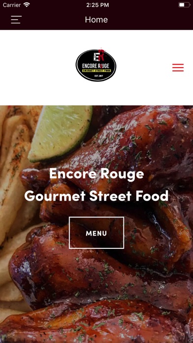 Encore Rouge Gourmet iPhone screenshot 2 - Food & Drink app