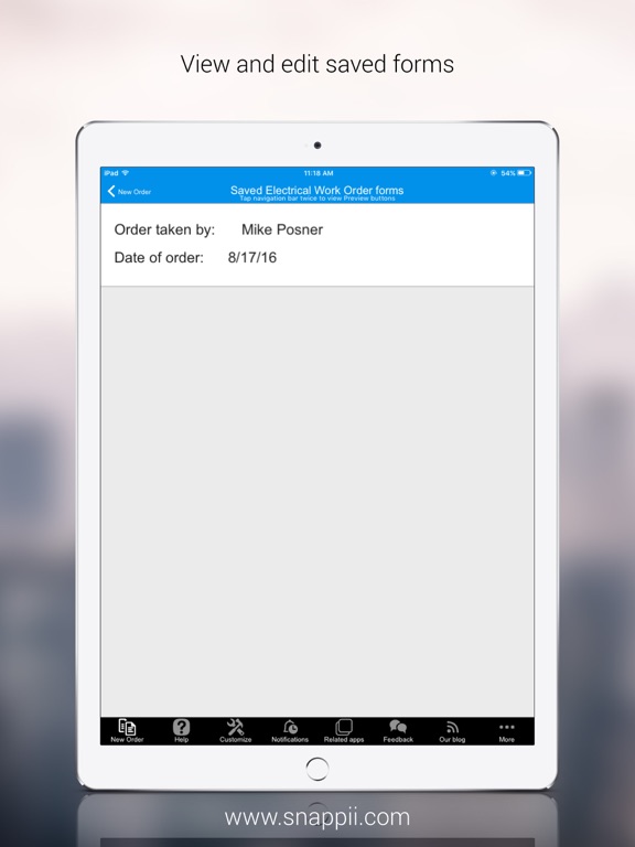 Screenshot #6 pour Electrical Work Order