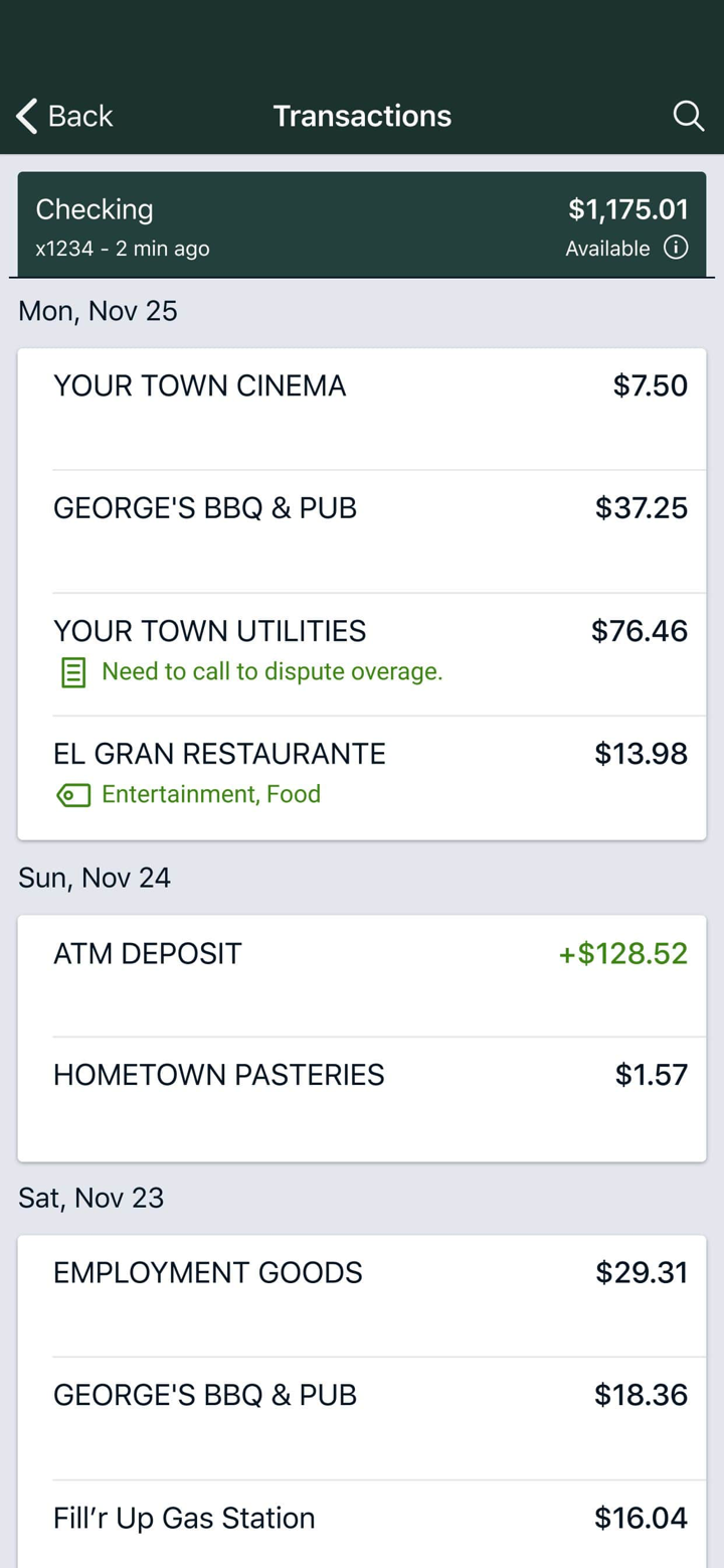 Security Federal Bank App screenshot 3