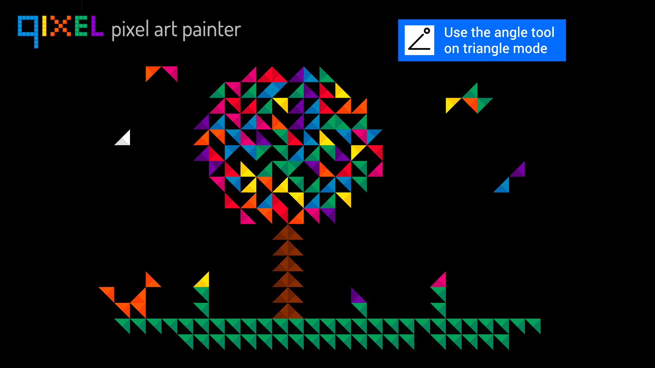 Screenshot do app Qixel - Pixel Art Maker