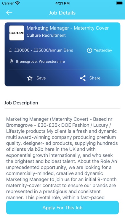 SNAPP CV screenshot-4