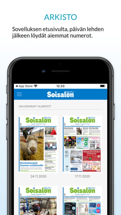 Soisalon Seutu, päivän lehti screenshot-3
