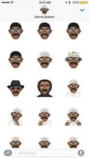 dennis graham™ - moji stickers iphone screenshot 1