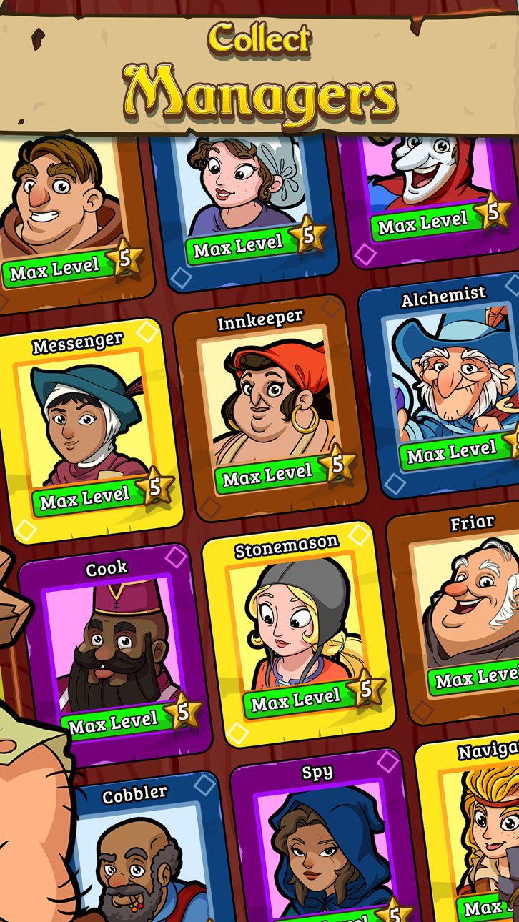 Royal Idle: Medieval Quest Hack screenshot 2 - iOS game interface