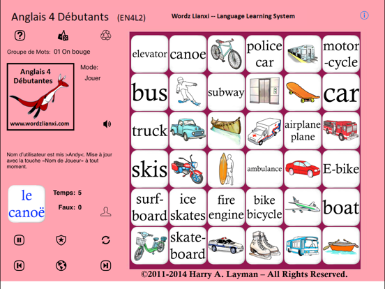 Screenshot #4 pour Anglais 4 Débutants (EN4L2)