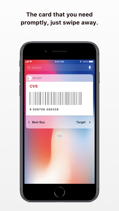 Beleep - Reward Cards Wallet iPhone screenshot 2 - Shopping app