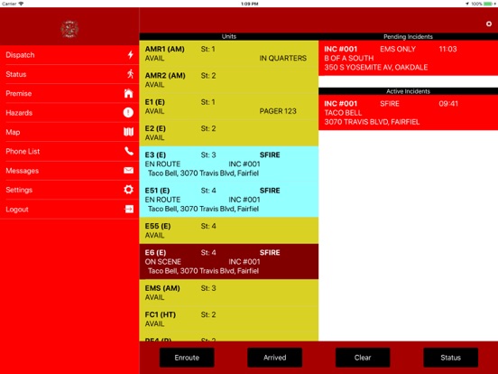 App screenshot