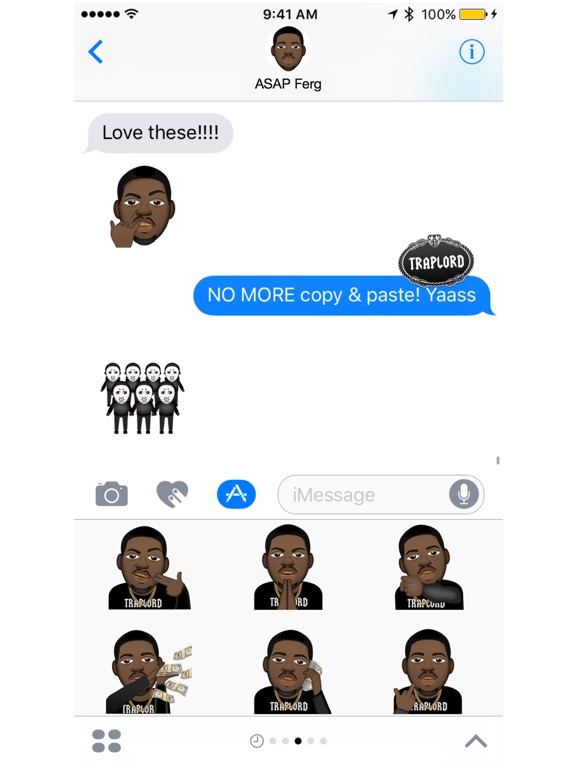 Screenshot #4 pour ASAP Ferg ™ by Moji Stickers