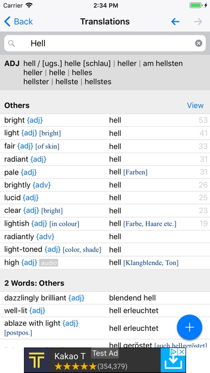 dict.cc Dictionary screenshot-3